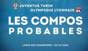 Juventus-OL : les compos probables
