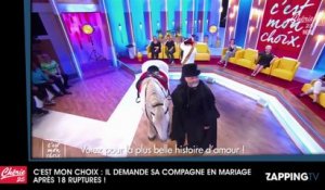 C’est mon choix : Un homme déguisé en prince charmant fait sa demande en mariage après 18 ruptures (Vidéo)