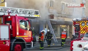 Vaucresson : l'incendie d'une boulangerie bloque la circulation