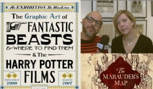 Expo MinaLima (Harry Potter - Les Animaux Fantastiques) : interview de Miraphora Mina et Eduardo Lima