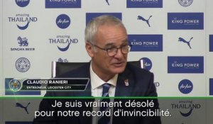 11e j. - Ranieri "désolé" pour le record