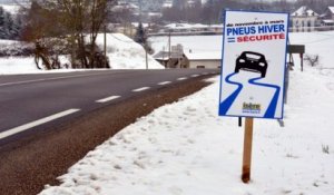 Pneus hiver : les automobilistes français hésitent à s'équiper