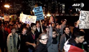 Etats-Unis: manifestation contre Trump à Chicago