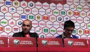 Martinez: "Impressionné par le coach de l'Estonie"