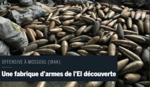 Une vaste fabrique d’armes explosives de l’EI découverte à Mossoul