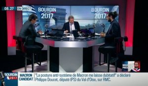 QG Bourdin 2017: Magnien président !: Course à l'Elysée: Emmanuel Macron a été accueilli comme il se doit