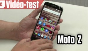 Vidéo-test du Moto Z : un smartphone modulaire atypique