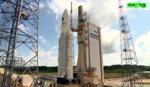 Ariane 5 décolle en emportant quatre satellites Galileo