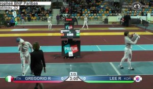 CdM SD Orléans - T32 Gregorio (ITA) vs Lee (KOR)