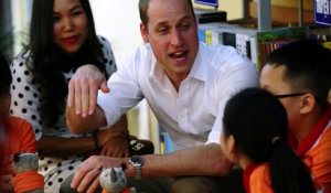 Le prince William a "du mal" avec ses enfants