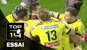 TOP 14 ‐ Essai Arthur ITURRIA (ASM) – Clermont-Lyon – J12 – Saison 2016/2017