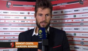 Ligue 1 - 13ème journée - La réaction de Costil après Rennes/Angers