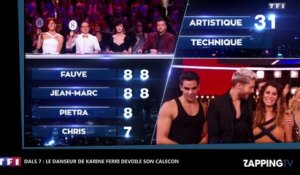 DALS 7 – Karine Ferri : Son danseur montre ses fesses pour inciter le public à voter (Vidéo)