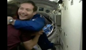Les images de l'arrivée de Thomas Pesquet à bord de la Station spatiale internationale
