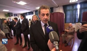 Pour Nicolas Sarkozy, la primaire à droite "a donné une imagne digne de la vie politique"