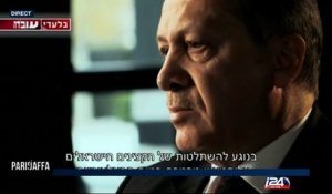 Première interview d'Erdogan à une chaîne israélienne