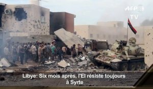 Libye: Six mois après, l'EI résiste toujours à Syrte