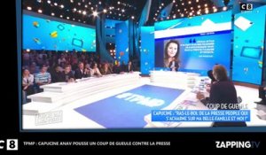 TPMP : Capucine Anav insulte la presse et règle ses comptes (Vidéo)