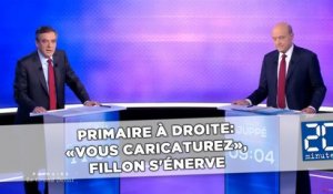 Primaire à droite: «Vous caricaturez», Fillon s'énerve contre Gilles Bouleau