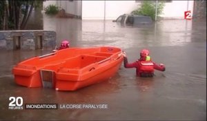 Inondations : la Corse paralysée