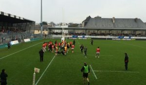 Victoire des Fidji face au Japon au stade de Vannes