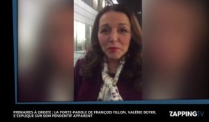 Primaire à droite - François Fillon : sa porte-parole Valérie Boyer fait polémique avec sa croix, elle s'explique