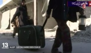 [Zap Actu] Les habitants d'Alep en Syrie fuient la ville (29 11 16)