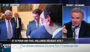 Brunet & Neumann: Et si pour une fois, François Hollande décidait vite ? - 29/11