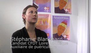 Stéphanie, candidate CFDT Loire Atlantique aux élections TPE