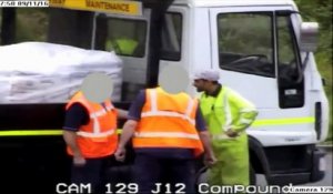 Road rage un homme frappe le conducteur d’un camion