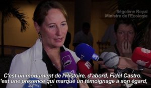 A Cuba, Ségolène Royal défend le bilan de Fidel Castro