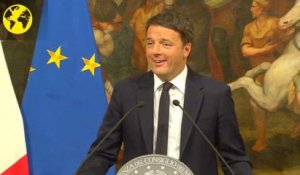 Matteo Renzi : "J'ai voulu éliminer trop de fauteuils en politique, j'ai échoué et c'est moi qui saute"