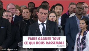 Manuel Valls : "Ma candidature est celle de la réconciliation"
