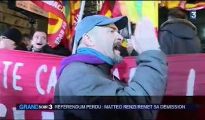 Italie : la démission de Matteo Renzi repoussée