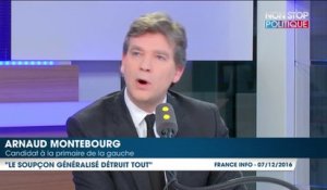 Le surprenant soutien d'Arnaud Montebourg à François Fillon après les attaques de Yannick Jadot