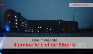 Russie: une météorite illumine le ciel de Sibérie