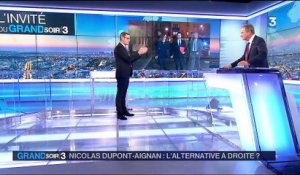 Dupont-Aignan : "Fillon a un programme de folie"