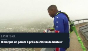 Basketball : il met un panier à près de 200 m de hauteur