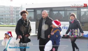 Les enfants malades sont allés chercher le père Noël en avion