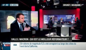Brunet & Neumann : Manuel Valls/ Emmanuel Macron : qui est le meilleur ? - 09/12
