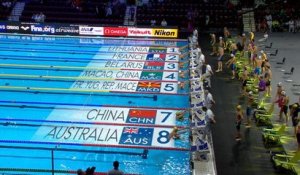 Natation: Championnat du monde petit bassin - Relais 4x50m 4 Nages avec la France