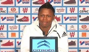 Sochaux-OM : la conf' de presse Clinton Njie