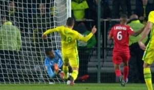 Coupe de la Ligue - Huitèmes de finale - Nantes - Montpellier : Le but de Stepinski