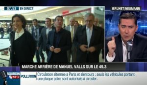 Brunet & Neumann : Pourquoi Manuel Valls veut-il supprimer l'article 49-3 ? - 16/12