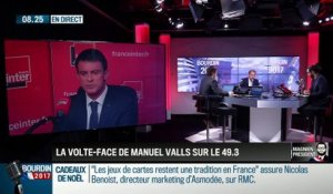 QG Bourdin 2017 : Magnien président ! : Le revirement spectaculaire de Manuel Valls sur le 49-3