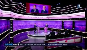 Primaire : entre Valls et Hamon, le choc des deux gauches