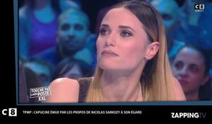 TPMP : Capucine Anav très émue par les mots de Nicolas Sarkozy à son égard (vidéo)