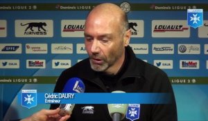 Cédric Daury avant Clermont - AJ Auxerre