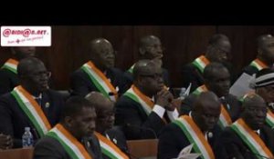 Nouvelle constitution: Le Chef de l`Etat Alassane Ouattara présente les grandes lignes aux députés
