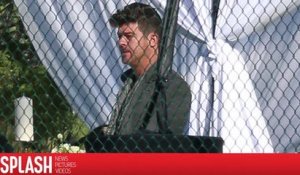 Robin Thicke rend hommage à son père au Greer Valley Ranch